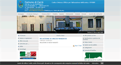 Desktop Screenshot of comune.carre.vi.it