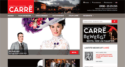 Desktop Screenshot of carre.nl