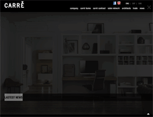 Tablet Screenshot of carre.net